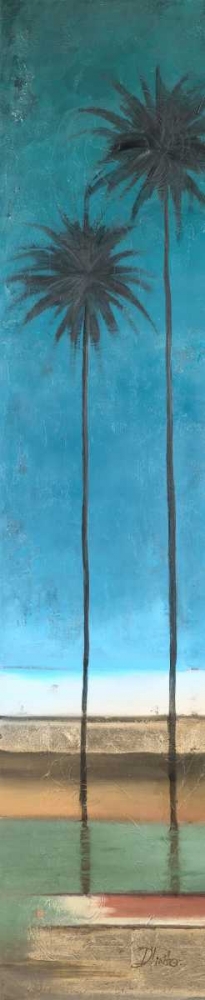 Thin Palms I - In Coastal Colors art print by Patricia Pinto for $57.95 CAD