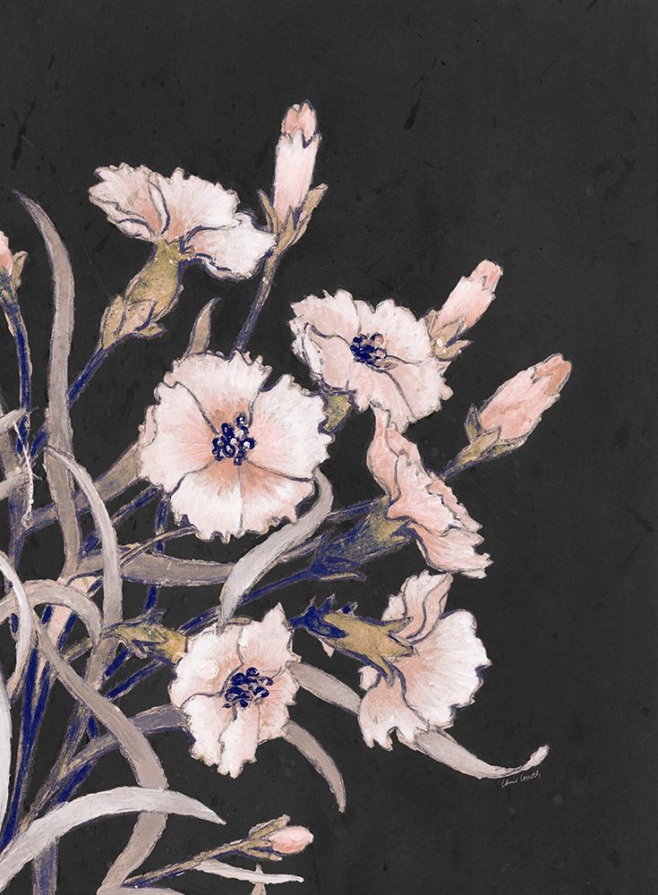 Wild Flowers on Black I art print by Lanie Loreth for $57.95 CAD