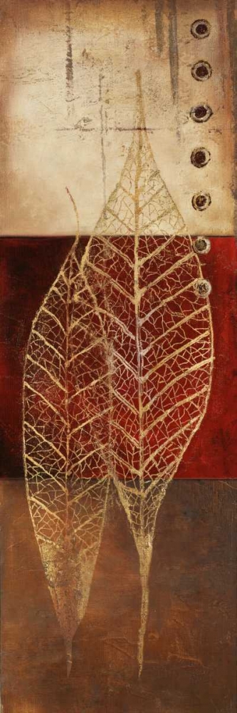 Fossil Leaves I art print by Patricia Pinto for $57.95 CAD