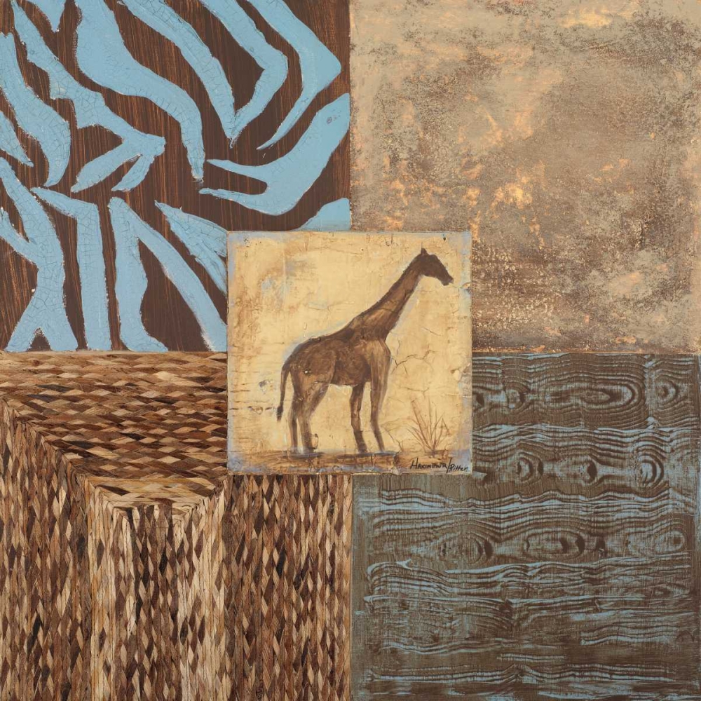 Textures of Africa II art print by Hakimipour-Ritter for $57.95 CAD