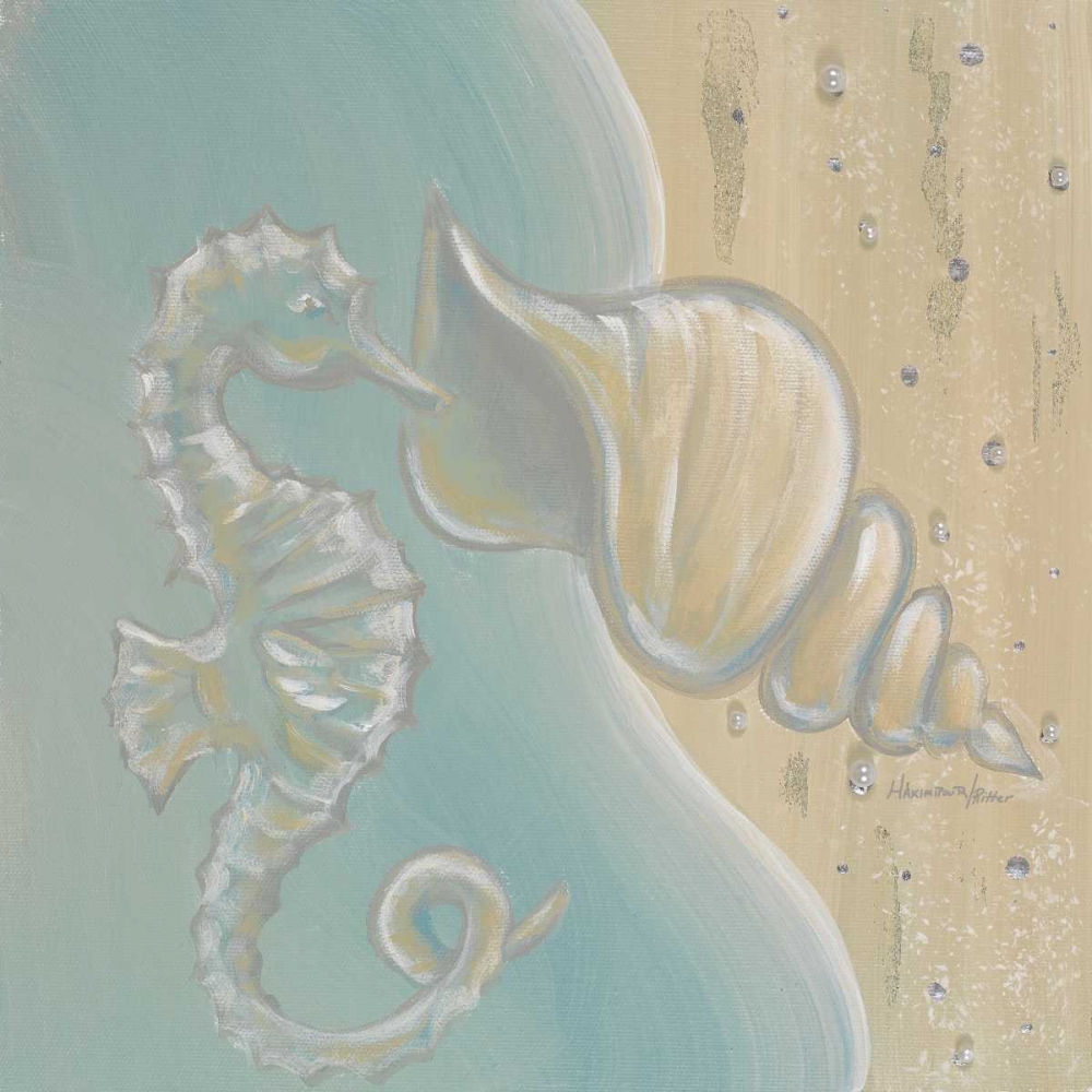 Pearl Beach I art print by Hakimipour-Ritter for $57.95 CAD