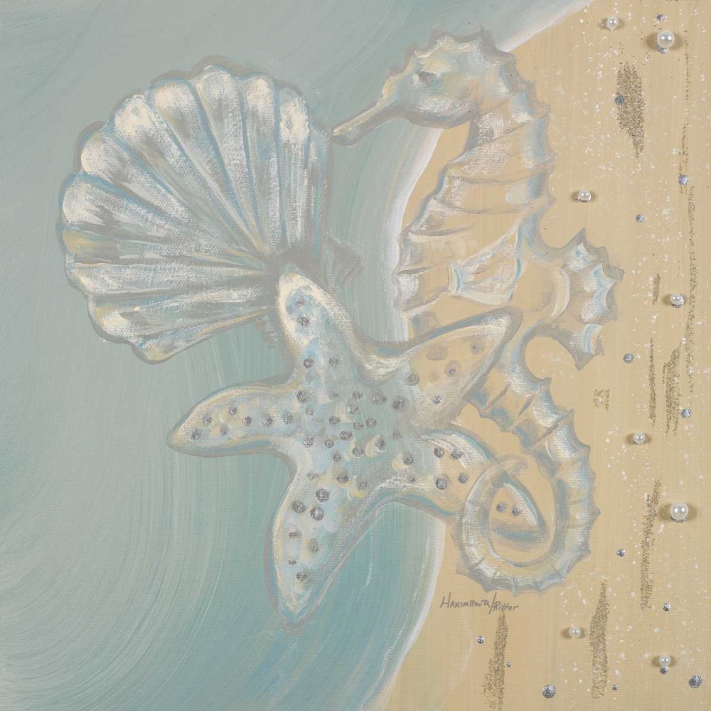 Pearl Beach II art print by Hakimipour-Ritter for $57.95 CAD
