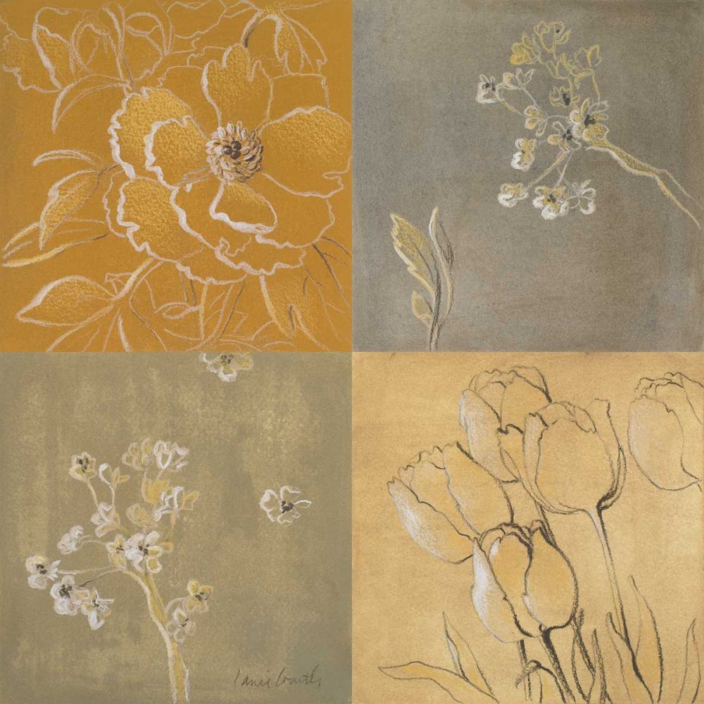 Flowers of the Night I art print by Lanie Loreth for $57.95 CAD