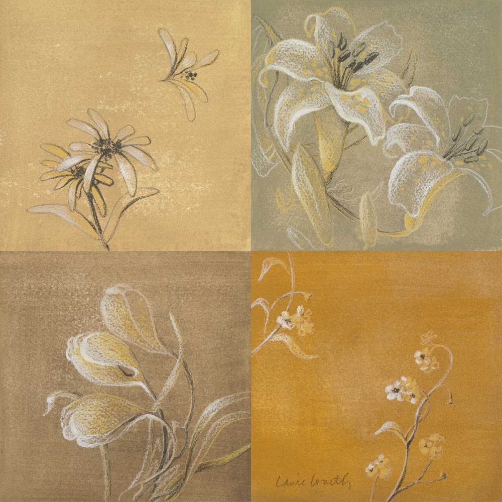 Flowers of the Night II art print by Lanie Loreth for $57.95 CAD