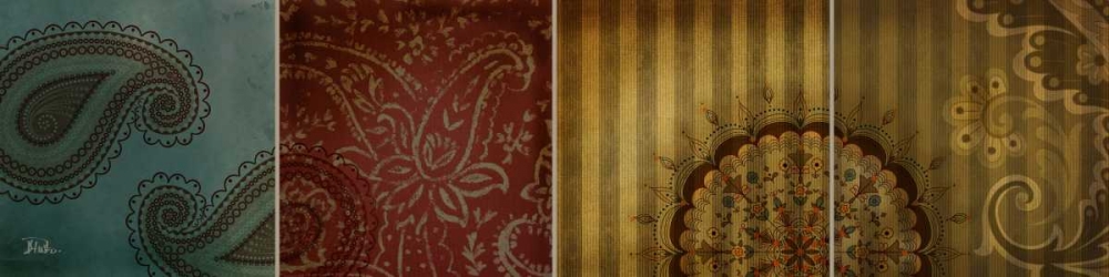 Paisley Composition I art print by Patricia Pinto for $57.95 CAD