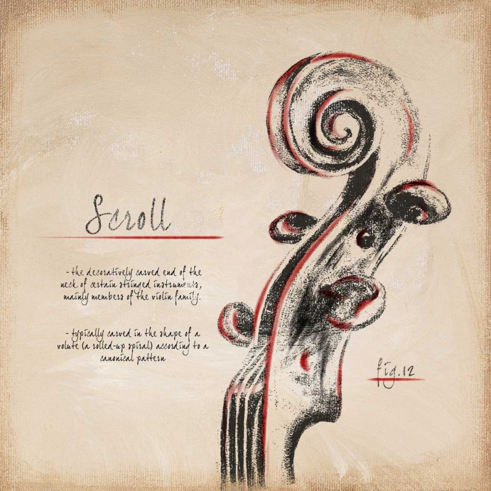 Scroll art print by Hakimipour-Ritter for $57.95 CAD
