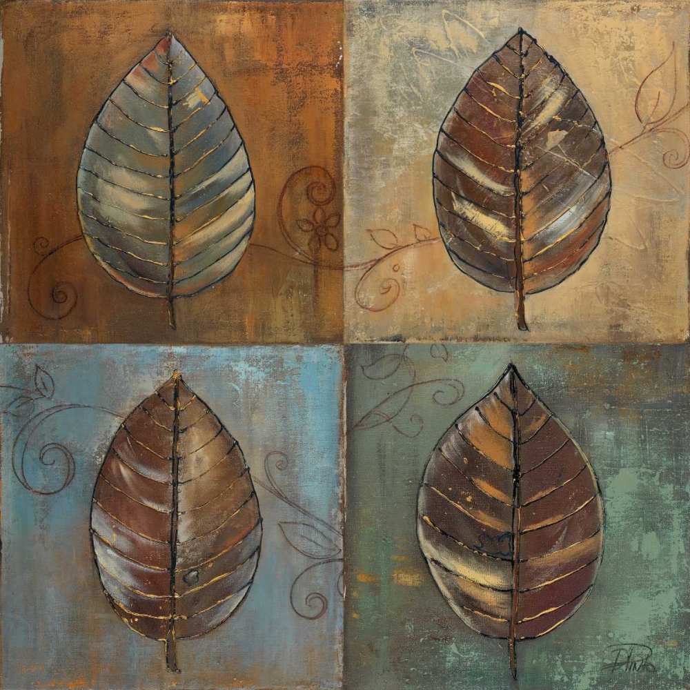 New Leaf Patch I art print by Patricia Pinto for $57.95 CAD