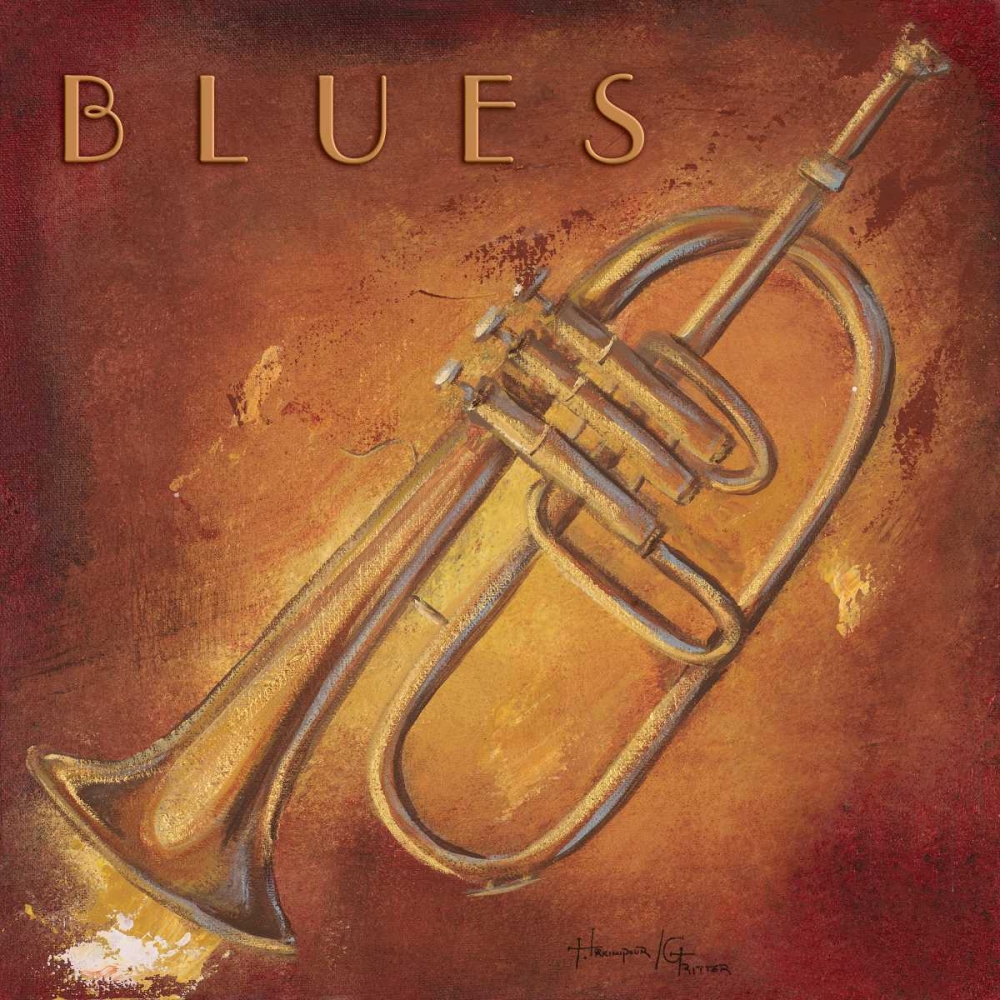 Blues art print by Hakimipour-Ritter for $57.95 CAD