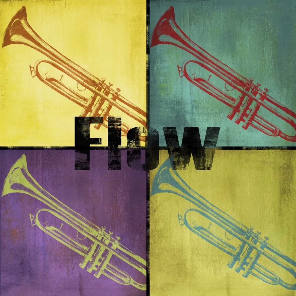 Flow Color Blocks art print by Hakimipour-Ritter for $57.95 CAD