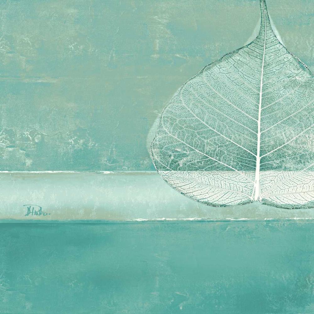 Less is More on Teal I art print by Patricia Pinto for $57.95 CAD