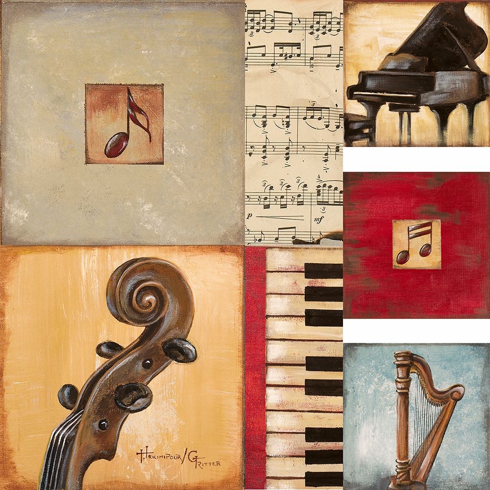 Music art print by Hakimipour-Ritter for $57.95 CAD