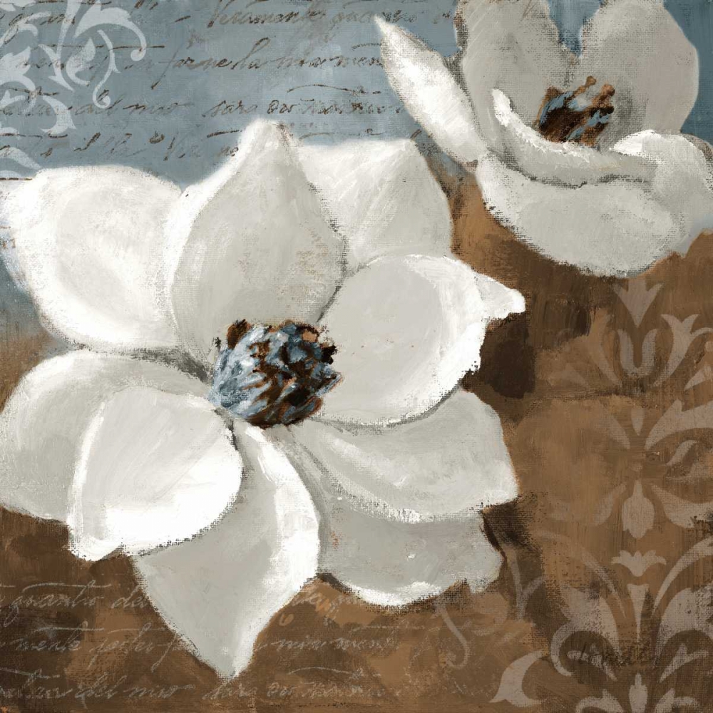 White Magnolias I art print by Lanie Loreth for $57.95 CAD