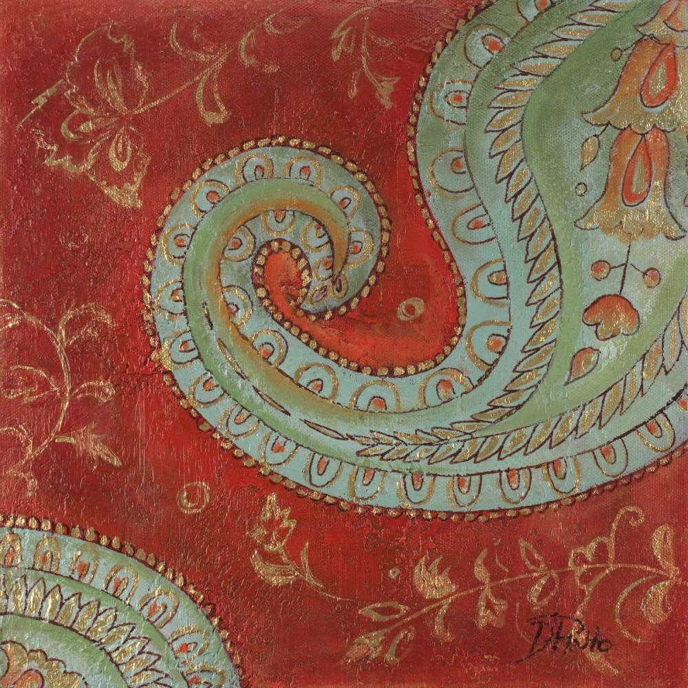 Paisley Wave II art print by Patricia Pinto for $57.95 CAD