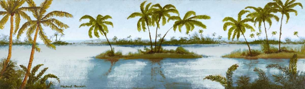 Cool Tropics II art print by Michael Marcon for $57.95 CAD
