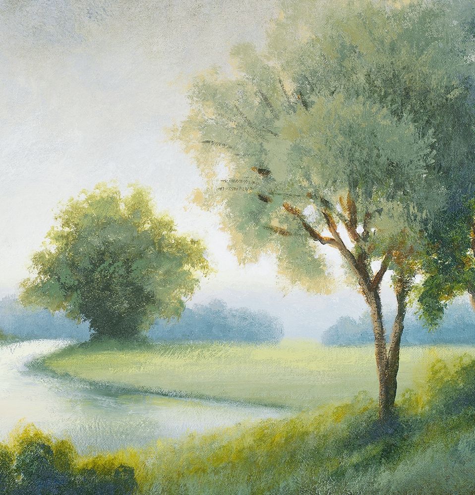Green Land Square II art print by Michael Marcon for $57.95 CAD