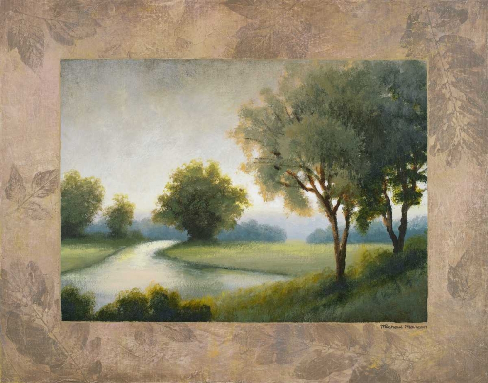 Green Land II art print by Michael Marcon for $57.95 CAD