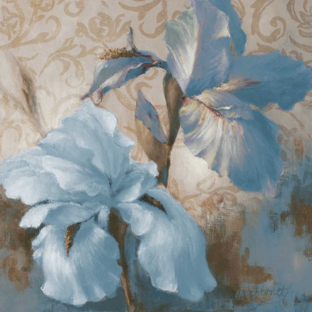 Soft Blue Blooms I art print by Lanie Loreth for $57.95 CAD