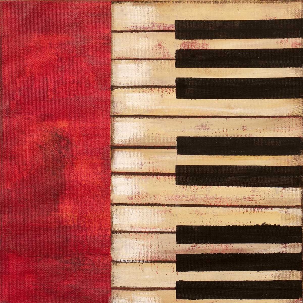 Piano Keys art print by Hakimipour-Ritter for $57.95 CAD