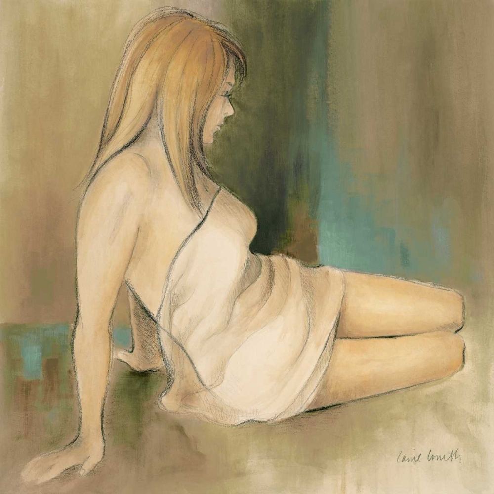 Waking Woman II - green art print by Lanie Loreth for $57.95 CAD