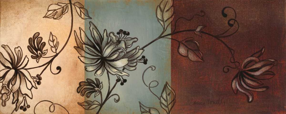 Translucent Garden - With Teal I art print by Lanie Loreth for $57.95 CAD