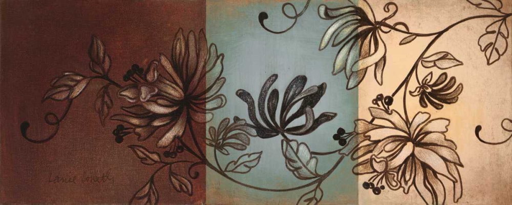 Translucent Garden - With Teal II art print by Lanie Loreth for $57.95 CAD