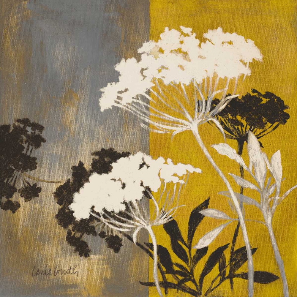 Silhouette Flowers II art print by Lanie Loreth for $57.95 CAD