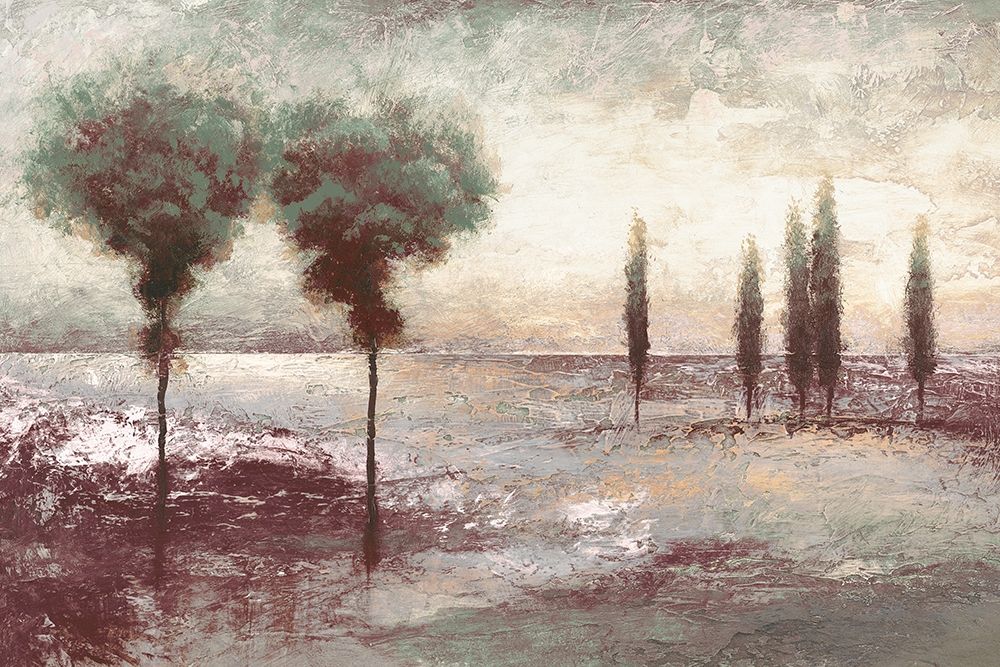 Textural Landscape at Twilight art print by Michael Marcon for $57.95 CAD