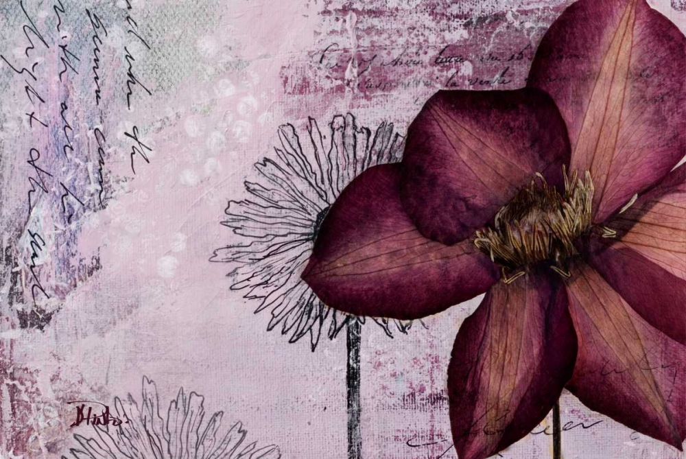 Pressed Flowers I art print by Patricia Pinto for $57.95 CAD