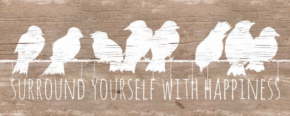 Surround with Happiness art print by Patricia Pinto for $57.95 CAD
