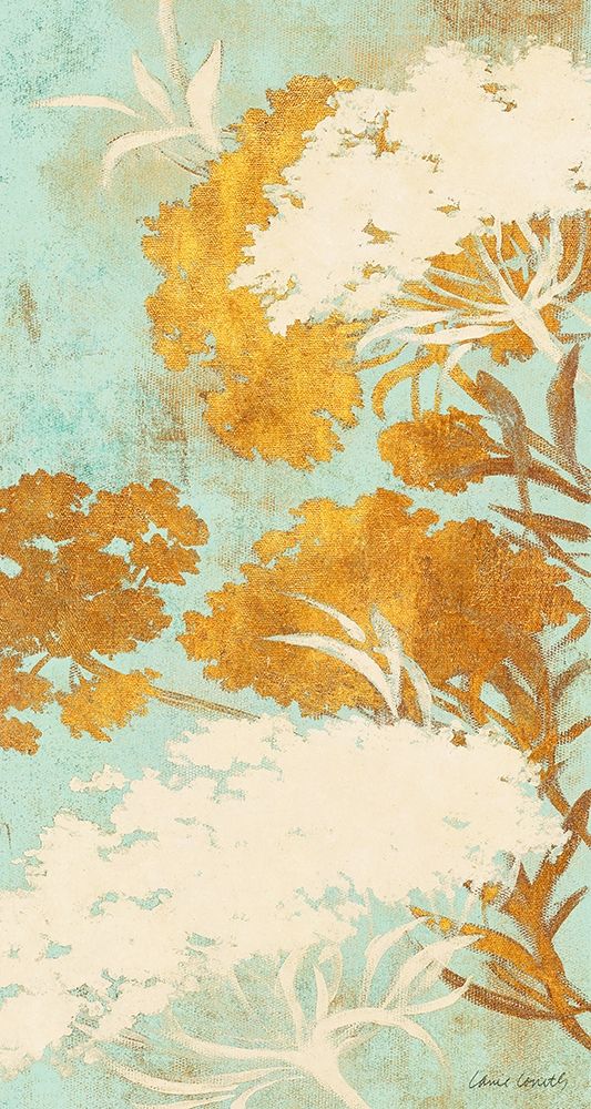 Among the Flowers Gold II art print by Lanie Loreth for $57.95 CAD