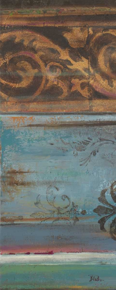 Blue Eclectic VI art print by Patricia Pinto for $57.95 CAD