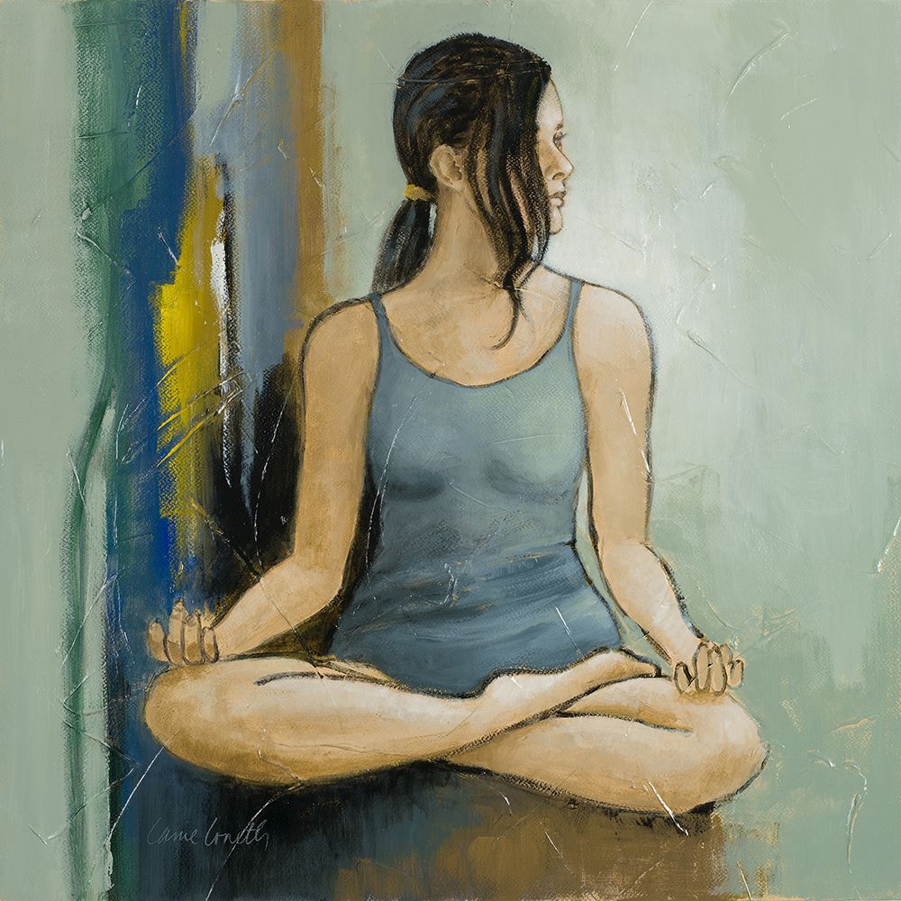 Reflective Woman I art print by Lanie Loreth for $57.95 CAD