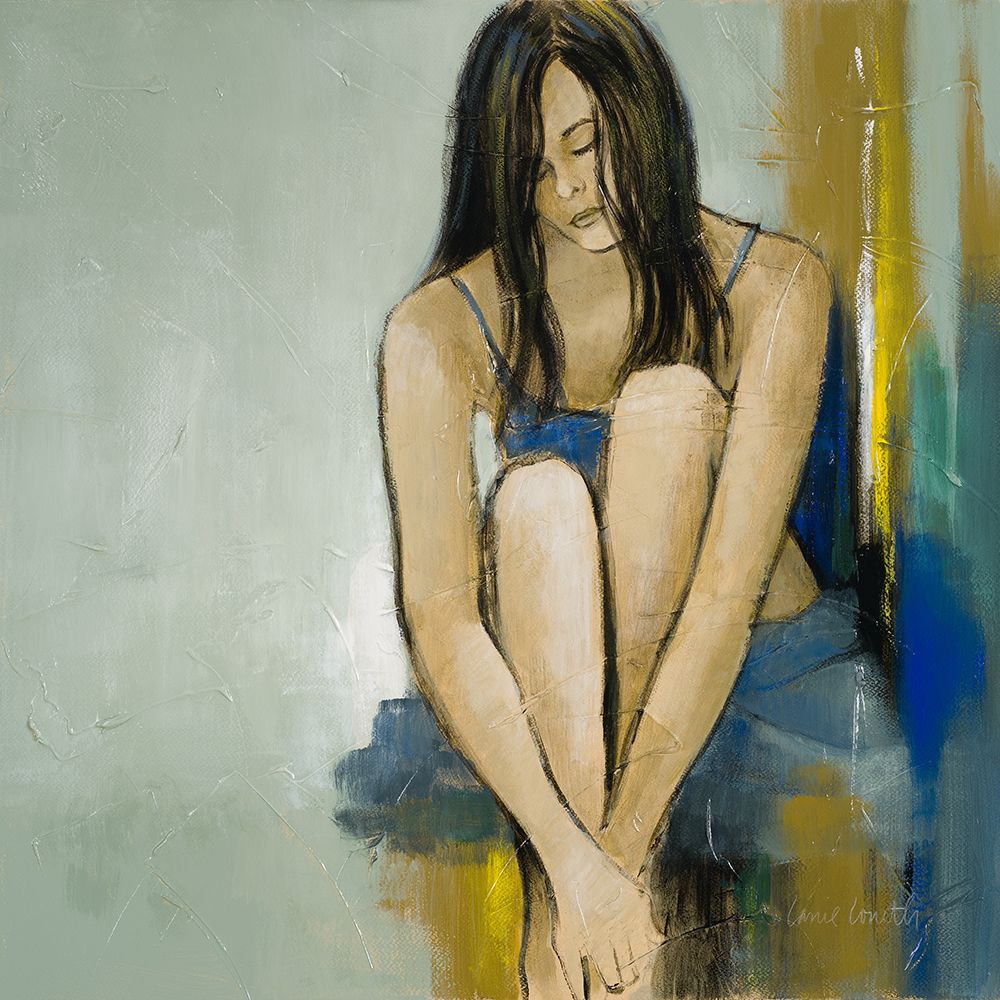 Reflective Woman II art print by Lanie Loreth for $57.95 CAD