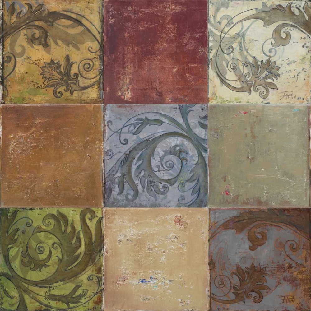 Moroccan Patch I art print by Patricia Pinto for $57.95 CAD