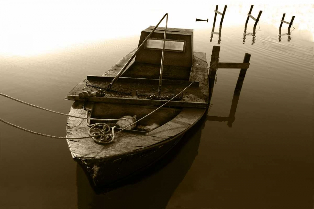 Boat III art print by Ynon Mabat for $57.95 CAD