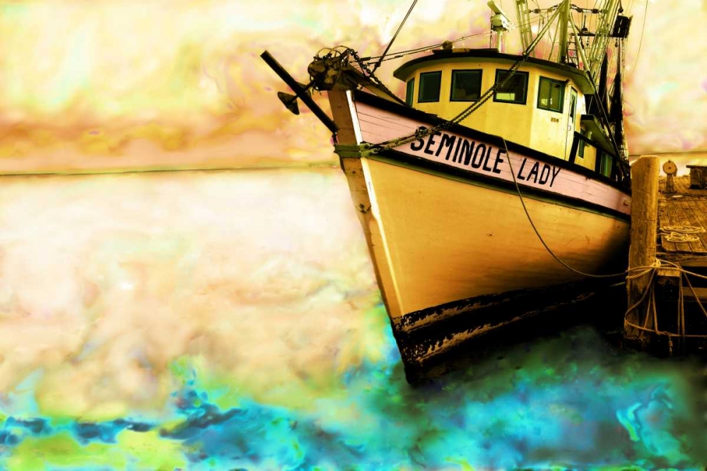 Boat V art print by Ynon Mabat for $57.95 CAD