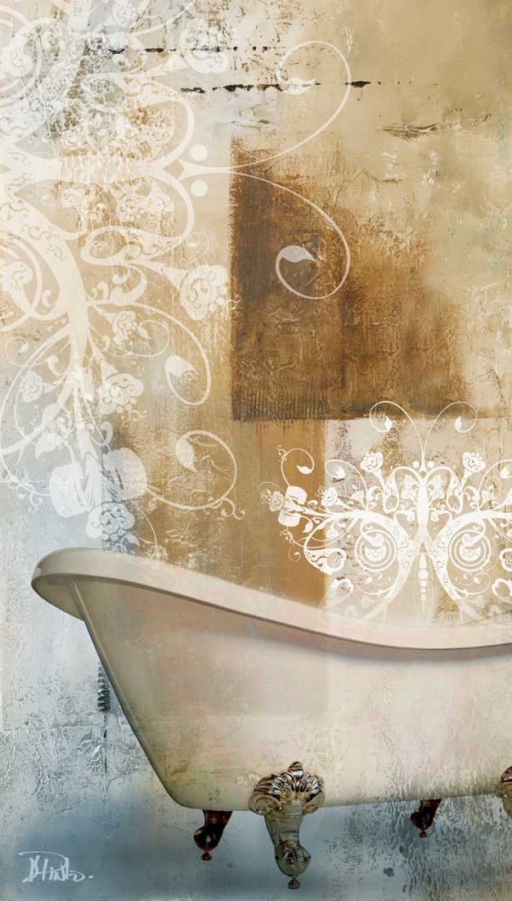 Bathroom and Ornaments I art print by Patricia Pinto for $57.95 CAD
