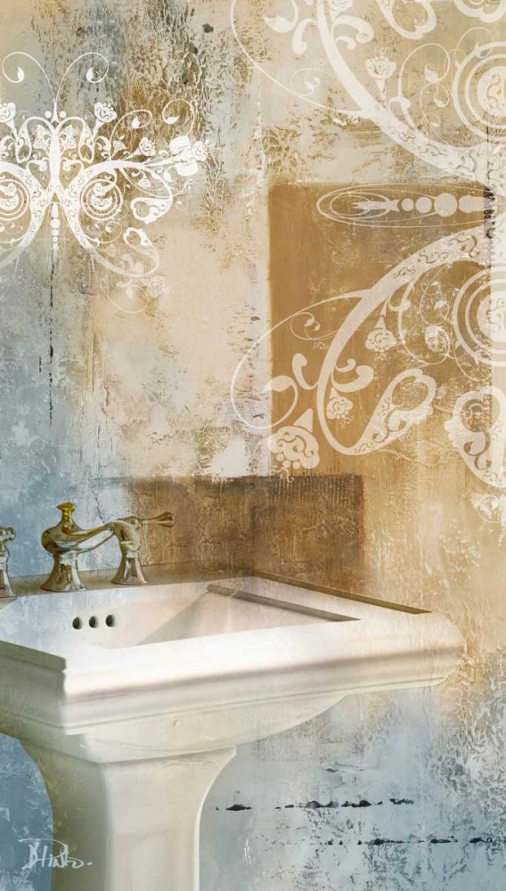 Bathroom and Ornaments II art print by Patricia Pinto for $57.95 CAD