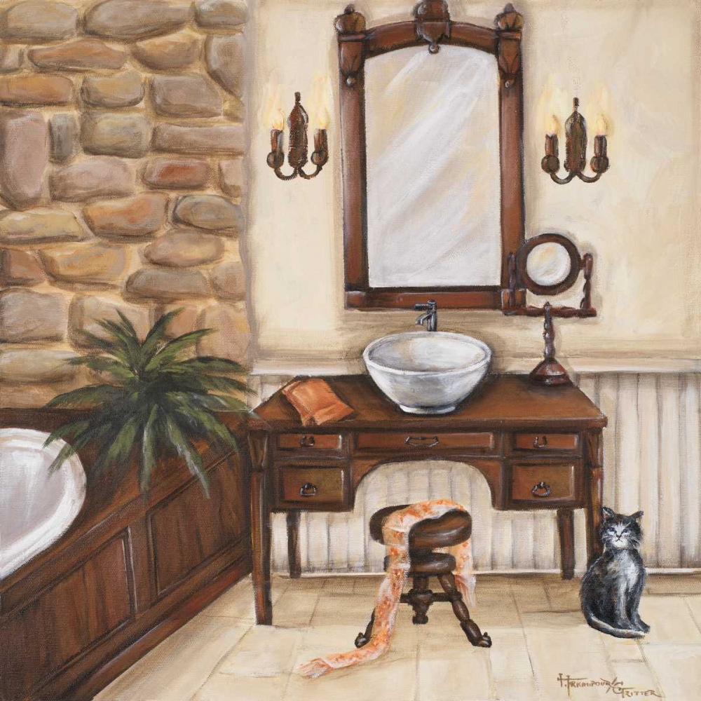 Fireplace Escape II art print by Hakimipour-Ritter for $57.95 CAD