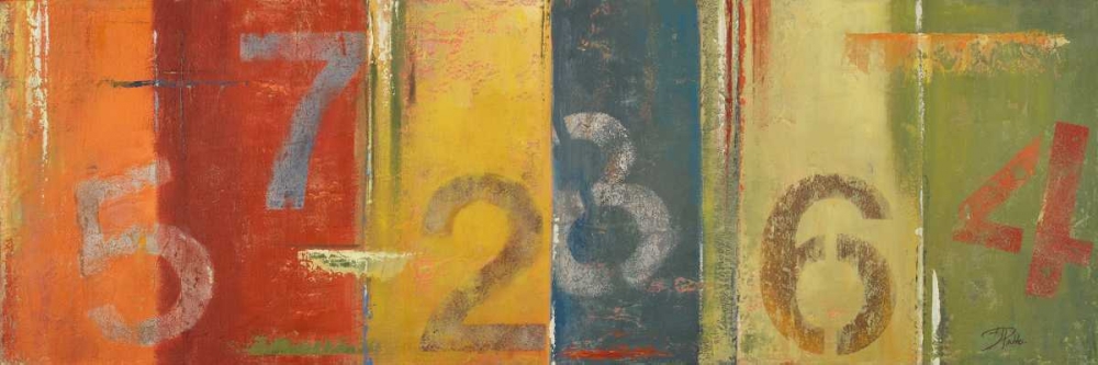 Lucky Numbers I art print by Patricia Pinto for $57.95 CAD