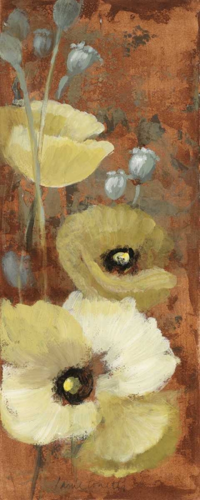 Autumn Poppies I art print by Lanie Loreth for $57.95 CAD
