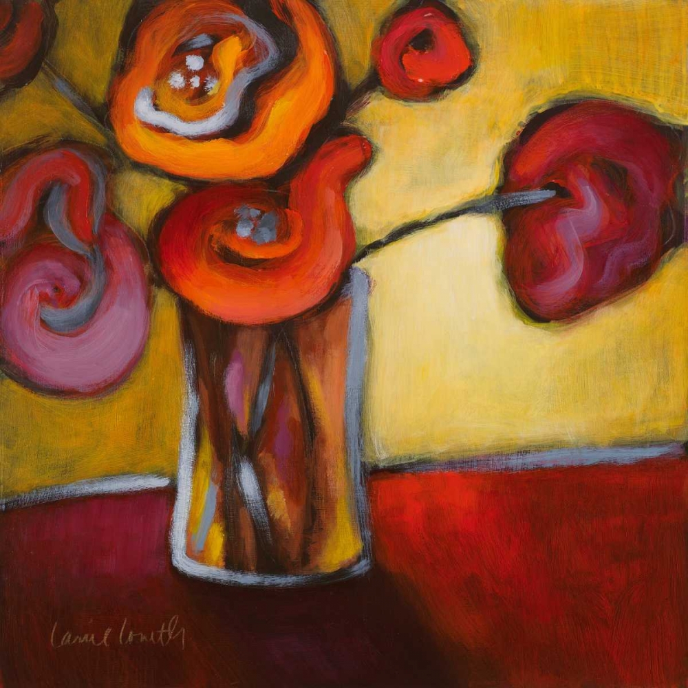 Red Poppies in a Vase art print by Lanie Loreth for $57.95 CAD