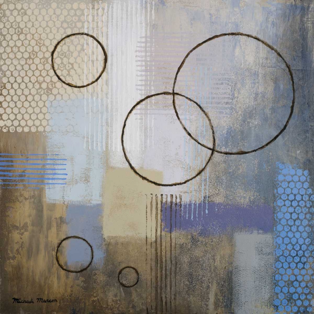 Rain Abstract I art print by Michael Marcon for $57.95 CAD
