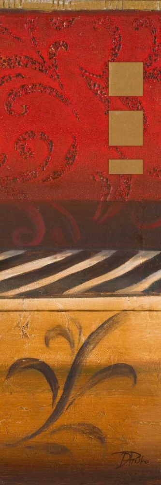 Red Collage I art print by Patricia Pinto for $57.95 CAD