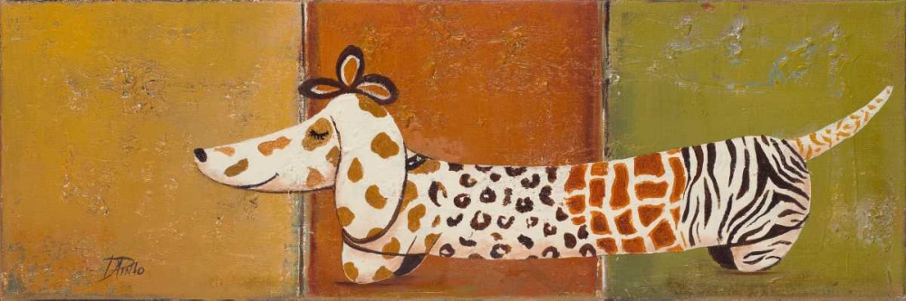 Fashion Puppy I art print by Patricia Pinto for $57.95 CAD