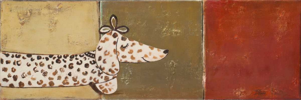 Fashion Puppy II art print by Patricia Pinto for $57.95 CAD