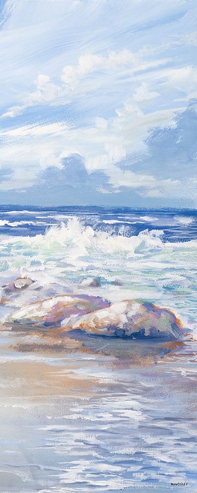 Beach Panel II art print by Kingsley for $57.95 CAD