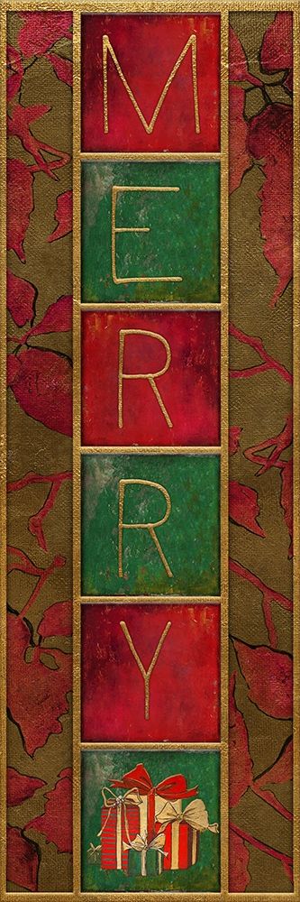 Seasons Greetings Panel II art print by Patricia Pinto for $57.95 CAD