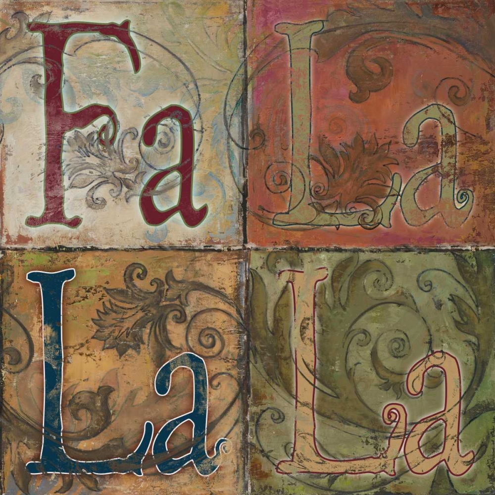 FA LA LA LA art print by Patricia Pinto for $57.95 CAD