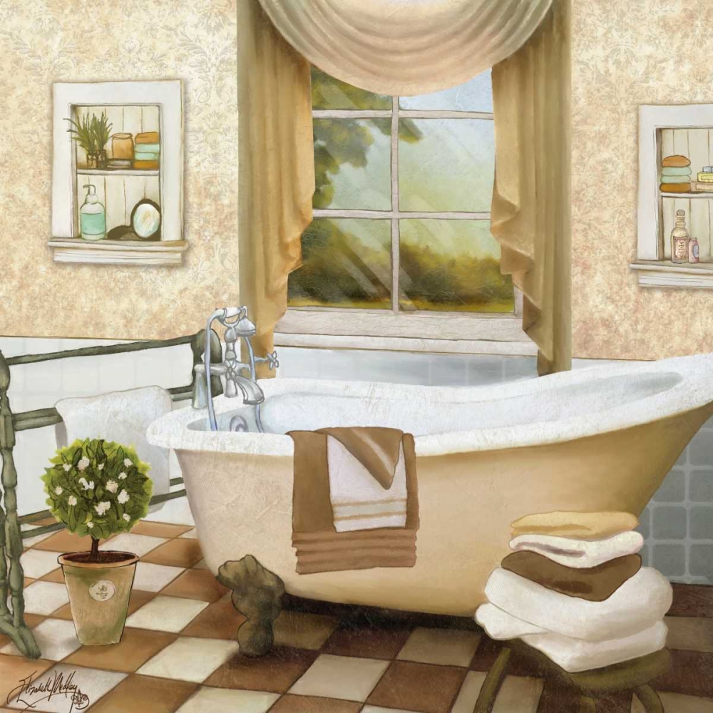 French Bath II art print by Elizabeth Medley for $57.95 CAD